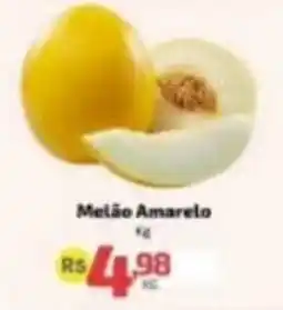 Supermercado Jacomar Melão Amarelo oferta