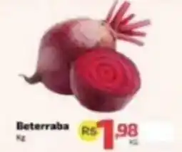 Supermercado Jacomar Beterraba oferta