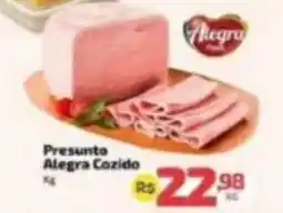 Supermercado Jacomar Presunto Alegra Cozido oferta