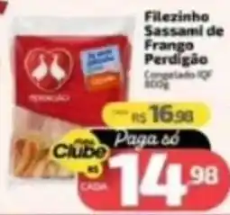 Supermercado Jacomar Filezinho Sassami de Frango Perdigão oferta
