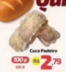 Supermercado Jacomar Cuca Padeiro oferta