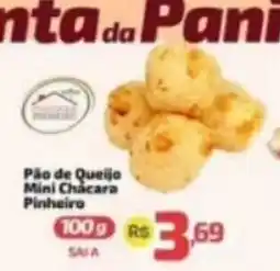 Supermercado Jacomar Pão de Queijo Mini Chacara Pinheiro oferta