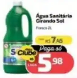 Supermercado Jacomar Água Sanitária Girando Sol oferta