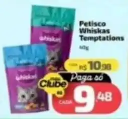 Supermercado Jacomar Petisco Whiskas Temptations oferta