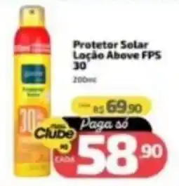 Supermercado Jacomar Protetor solar loção above fps 30 oferta