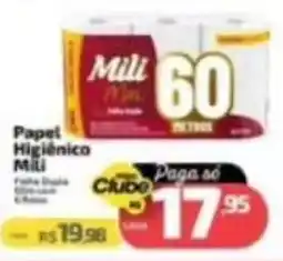 Supermercado Jacomar Papel Higiênico Mili oferta