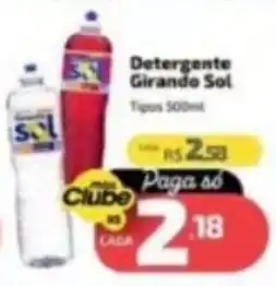 Supermercado Jacomar Detergente Girando Sol oferta