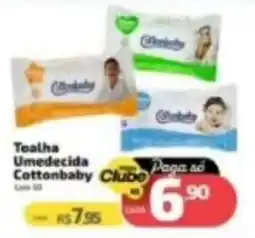 Supermercado Jacomar Toalha Umedecida Cottonbaby oferta