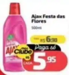 Supermercado Jacomar Ajax festa das flores oferta