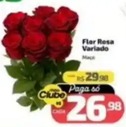 Supermercado Jacomar Flor Rosa Variado Maço oferta