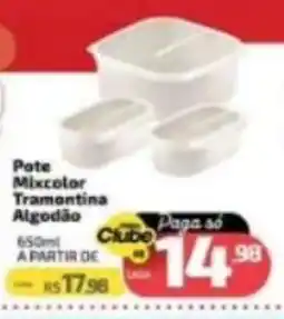 Supermercado Jacomar Pote Mixcolor Tramontina Algodão oferta