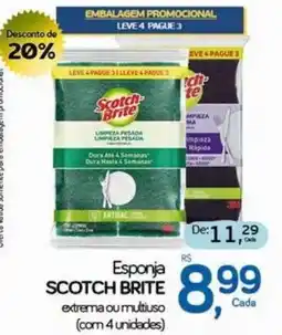 Cometa Supermercados Esponja scotch brite extrema ou multiuso oferta