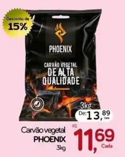 Cometa Supermercados Carvão vegetal phoenix oferta