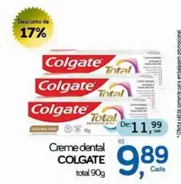 Cometa Supermercados Creme dental colgate total oferta