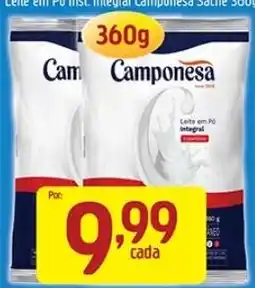 Supermercados Guanabara Leite em Pó Integral Camponesa oferta