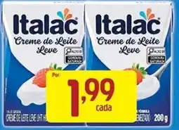Supermercados Guanabara Creme de leite leve oferta