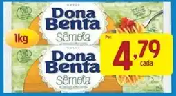 Supermercados Guanabara Dona Benta Sêmola oferta
