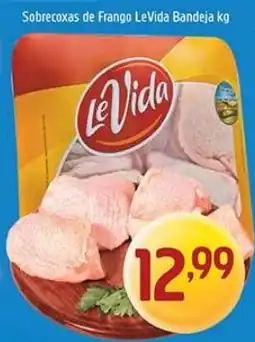 Supermercados Guanabara Sobrecoxas de Frango LeVida Bandeja oferta
