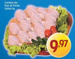 Supermercados Guanabara Coxinhas das Asas de Frango Guibon kg oferta