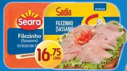 Supermercados Guanabara Filezinho (Sassami) oferta