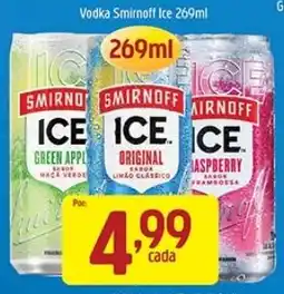Supermercados Guanabara Vodka smirnoff ice oferta