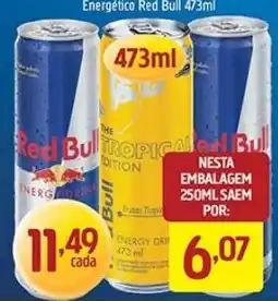 Supermercados Guanabara Energético red bull oferta