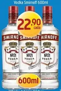 Supermercados Guanabara Vodka smirnoff oferta