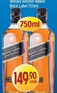Supermercados Guanabara Whisky Johnnie Walker Black Label oferta
