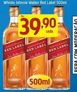 Supermercados Guanabara Whisky Johnnie Walker Red Label oferta