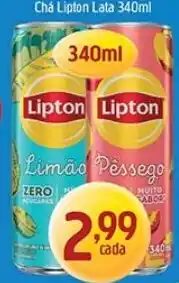 Supermercados Guanabara Chá Lipton Lata oferta