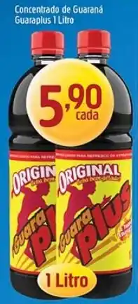 Supermercados Guanabara Concentrado de Guaraná Guara Plus Original oferta