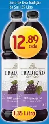 Supermercados Guanabara Suco de Uva Tradição do Sul oferta