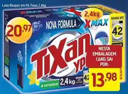 Supermercados Guanabara Lava Roupas em Pó Tixan oferta
