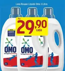 Supermercados Guanabara Lava-Roupas Líquido Omo 3 Litros oferta