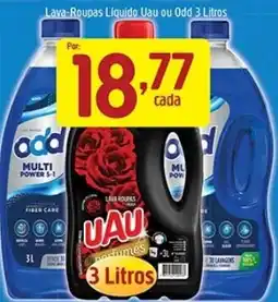 Supermercados Guanabara Lava-Roupas Líquido Uau ou Odd 3 Litros oferta