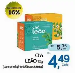 Cometa Supermercados Chá LEÃO 10g oferta