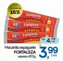 Cometa Supermercados Macarrão espaguete forteza express oferta