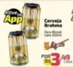 Supermercado Jacomar Cerveja Brahma Zero Álcool oferta