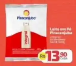 Supermercado Jacomar Leite em Pó Piracanjuba oferta