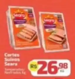 Supermercado Jacomar Cortes Suínos Seara oferta