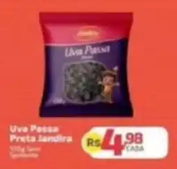 Supermercado Jacomar Uva Passa Preta Jandira oferta