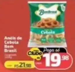 Supermercado Jacomar Anéis de Cebola Bem Brasil oferta