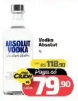 Supermercado Jacomar Vodka absolut oferta
