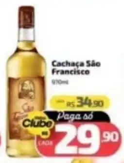 Supermercado Jacomar Cachaça São Francisco oferta