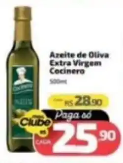 Supermercado Jacomar Azeite de Oliva Extra Virgem Cocinero oferta