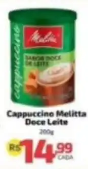 Supermercado Jacomar Cappuccino melitta doce leite oferta