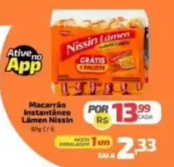 Supermercado Jacomar Macarrão instantâneo lâmen nissin oferta