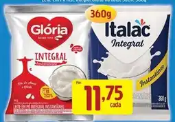Supermercados Guanabara Leite em pó integral instantâneo oferta