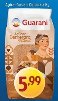 Supermercados Guanabara Açúcar Guarani Demerara oferta