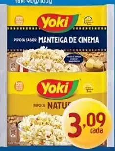 Supermercados Guanabara Pipoca sabor manteiga de cinema oferta